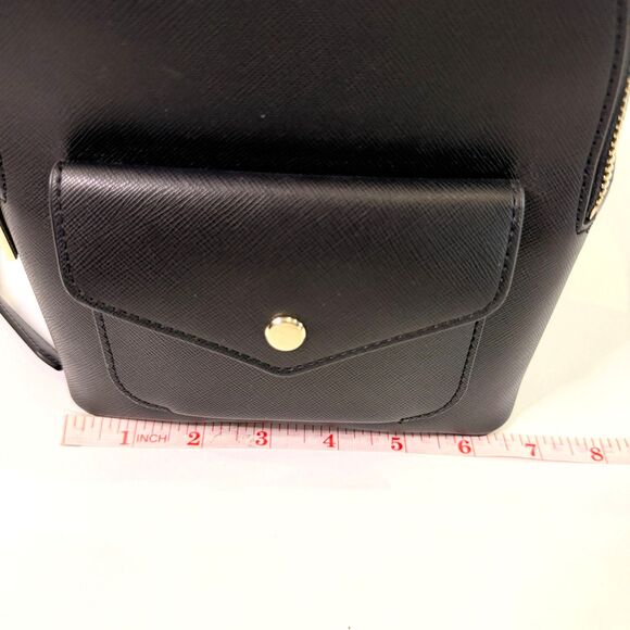 Kate Spade Schuyler Mini Backpack Black Saffiano - Picture 8 of 9